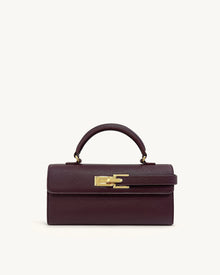 Keyla Top Handle Bag - Deep Burgundy